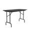 Correll Rectangle Commerical Folding Utility Table, High Pressure Laminate Top, Black Granite CF2448PX-07 - alternate 7