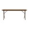 Correll Rectangle Commerical Folding Utility Table, High Pressure Laminate Top, Medium Oak CF2472PX-06 - alternate 7