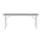 Correll Rectangle Commerical Folding Utility Table, High Pressure Laminate Top, Gray Granite CF2472PX-15 - alternate 5