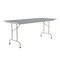Correll Rectangle Commerical Folding Utility Table, High Pressure Laminate Top, Gray Granite CF3072PX-15 - alternate 2