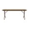 Correll Rectangle Commerical Folding Utility Table, High Pressure Laminate Top, Fusion Maple CF3072PX-16 - alternate 4