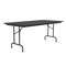 Correll Rectangle Commerical Folding Utility Table, High Pressure Laminate Top, Black Granite CF3672PX-07 - alternate 5
