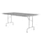 Correll Rectangle Commerical Folding Utility Table, High Pressure Laminate Top, Gray Granite CF3672PX-15 - alternate 6