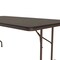 Correll Rectangle Commerical Folding Utility Table, High Pressure Laminate Top, Walnut CF3696PX-01 - alternate 4