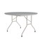 Correll Round Commerical Folding Utility Table, High Pressure Laminate Top, Gray Granite CF48PX-15 - alternate 3