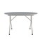 Correll Round Commerical Folding Utility Table, High Pressure Laminate Top, Gray Granite CF48PX-15 - alternate 6