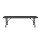 Correll Rectangle Commerical Adjustable Height Folding Utility Table, High Pressure Laminate Top CFA3072PX-07 - alternate 4