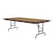 Correll Rectangle Commerical Adjustable Height Folding Utility Table, High Pressure Laminate Top CFA3096PX-06 - alternate 5