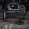 Flash Furniture Gaming Chair, Padded Flip-up, Black CH-00095-BK-GG - alternate 1