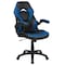 Flash Furniture Gaming Chair, Padded Flip-up, Blue CH-00095-BL-GG - alternate 9