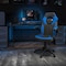 Flash Furniture Gaming Chair, Padded Flip-up, Blue CH-00095-BL-GG - alternate 1
