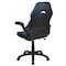 Flash Furniture Gaming Chair, Padded Flip-up, Blue CH-00095-BL-GG - alternate 5
