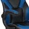 Flash Furniture Gaming Chair, Padded Flip-up, Blue CH-00095-BL-GG - alternate 3