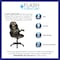 Flash Furniture Gaming Chair, Padded Flip-up, Camouflage CH-00095-CAM-GG - alternate 4