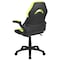 Flash Furniture Gaming Chair, Padded Flip-up, Neon Green CH-00095-GN-GG - alternate 7