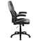 Flash Furniture Gaming Chair, Padded Flip-up, Gray CH-00095-GY-GG - alternate 6