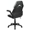 Flash Furniture Gaming Chair, Padded Flip-up, Gray CH-00095-GY-GG - alternate 3
