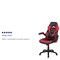 Flash Furniture Gaming Chair, Padded Flip-up, Red CH-00095-RED-GG - alternate 6