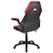 Flash Furniture Gaming Chair, Padded Flip-up, Red CH-00095-RED-GG - alternate 5