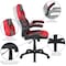 Flash Furniture Gaming Chair, Padded Flip-up, Red CH-00095-RED-GG - alternate 3