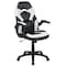 Flash Furniture Gaming Chair, Padded Flip-up, White CH-00095-WH-GG - alternate 5