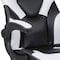 Flash Furniture Gaming Chair, Padded Flip-up, White CH-00095-WH-GG - alternate 7