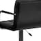 Flash Furniture Black Quilted Vinyl Barstool, Adj Height CH-102029-BK-GG - alternate 6