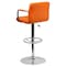 Flash Furniture Orange Quilted Vinyl Barstool, Adj Height, Weight Capacity: 330 lb. CH-102029-ORG-GG - alternate 9