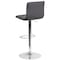 Flash Furniture Tufted Gray Vinyl Barstool, Adj Height CH-112080-GY-GG - alternate 6