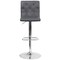 Flash Furniture Tufted Gray Vinyl Barstool, Adj Height CH-112080-GY-GG - alternate 10