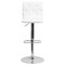 Flash Furniture Tufted White Vinyl Barstool, Adj Height CH-112080-WH-GG - alternate 10