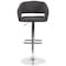 Flash Furniture Charcoal Fabric Adjustable Height Barstool CH-122070-BKFAB-GG - alternate 10