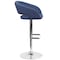 Flash Furniture Blue Fabric Adjustable Height Barstool CH-122070-BLFAB-GG - alternate 7