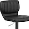 Flash Furniture Black Vinyl Barstool, Adj Height CH-132330-BK-GG - alternate 10
