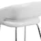 Flash Furniture Fusion Side Reception Chair, White Back, 23-1/2 in W 21-3/4" L 28-3/4" H, Leather Seat CH-162731-WH-GG - alternate 9