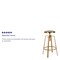 Flash Furniture Toledo Adjustable Barstool, Gold CH-181070-26S-GLD-GG - alternate 7