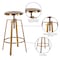 Flash Furniture Toledo Adjustable Barstool, Gold CH-181070-26S-GLD-GG - alternate 4