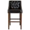 Flash Furniture Stool, Leather/Wood, Carmel Black, 30" CH-182020-T-30-BK-GG - alternate 10