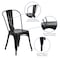Flash Furniture Contemporary Chair, Black Back, 18 in W 20" L 33" H CH-31230-BK-GG - alternate 7