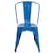 Flash Furniture Contemporary Chair, Blue Back, 18 in W 20" L 33" H CH-31230-BL-GG - alternate 10