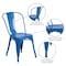 Flash Furniture Contemporary Chair, Blue Back, 18 in W 20" L 33" H CH-31230-BL-GG - alternate 9