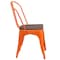 Flash Furniture Metal Stack Chair, Orange CH-31230-OR-WD-GG - alternate 10
