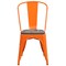 Flash Furniture Metal Stack Chair, Orange CH-31230-OR-WD-GG - alternate 8