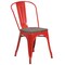 Flash Furniture Red Metal Stack Chair CH-31230-RED-WD-GG - alternate 5