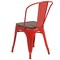 Flash Furniture Red Metal Stack Chair CH-31230-RED-WD-GG - alternate 3