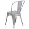 Flash Furniture Contemporary Chair, 18 in W 20" L 33" H CH-31230-SIL-GG - alternate 2