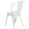 Flash Furniture Contemporary Chair, White Back, 18 in W 20" L 33" H CH-31230-WH-GG - alternate 3