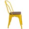 Flash Furniture Metal Stack Chair, Yellow CH-31230-YL-WD-GG - alternate 8