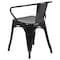 Flash Furniture Contemporary Chair, Black Back, 21-1/2 in W 19" L 27-3/4" H, Integrated CH-31270-BK-GG - alternate 6