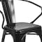 Flash Furniture Contemporary Chair, Black Back, 21-1/2 in W 19" L 27-3/4" H, Integrated CH-31270-BK-GG - alternate 5
